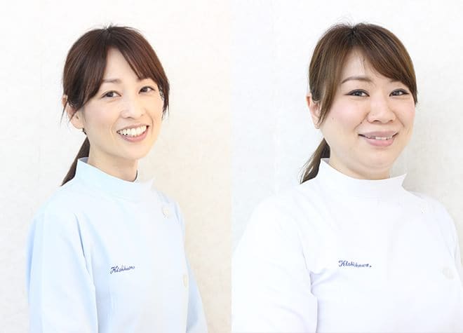 岸川歯科_笠井 和子(Kazuko Kasai)　岡田 有紀(Yuki O