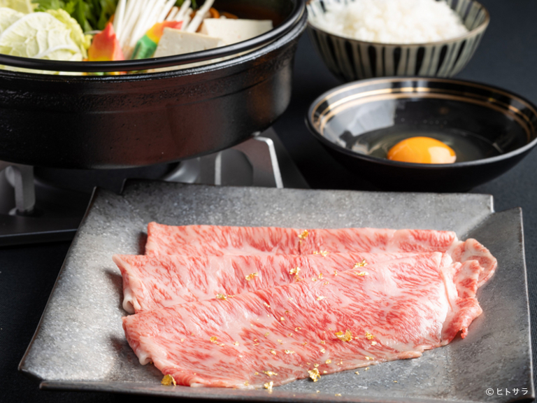 A5和牛 天 すき焼き、しゃぶしゃぶ_3