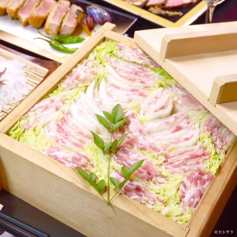 豚しゃぶ　せいろ蒸し　豚匠　なんば邸_3