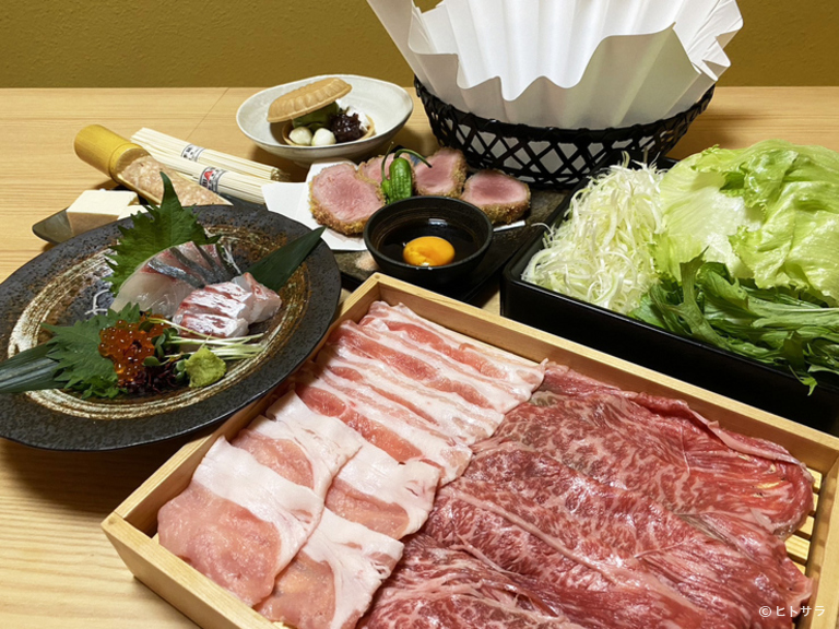 豚しゃぶ　せいろ蒸し　豚匠　なんば邸_4