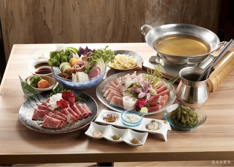金武アグーと山城牛のしゃぶしゃぶ琉球 本館_2