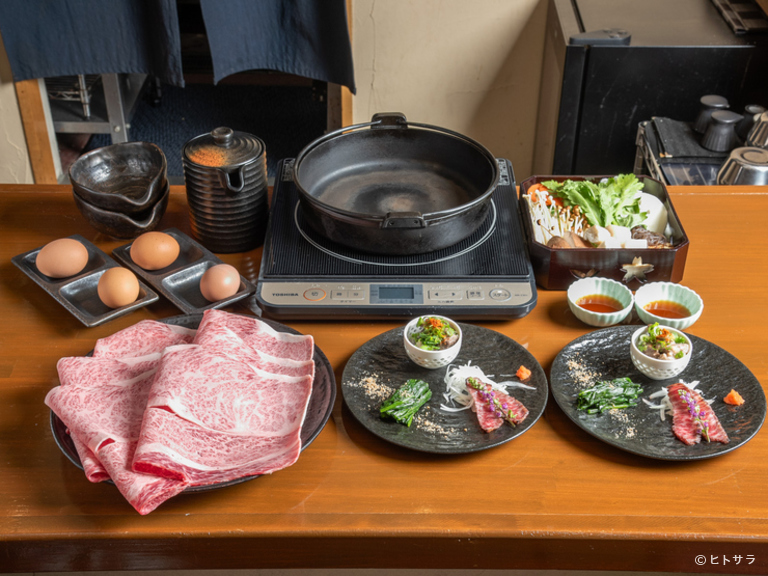 すき焼と旬の食材　北新地　中たに_2