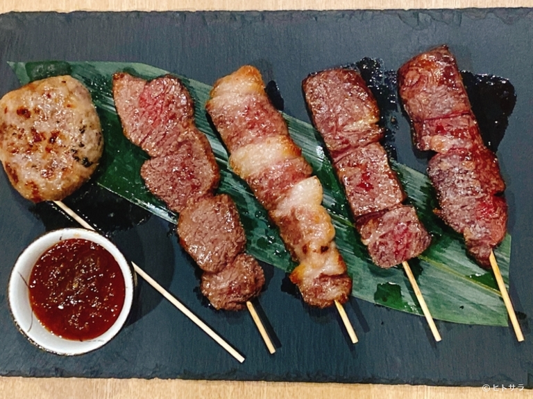 元祖 7種の牛串がある店 焼鳥居酒屋 英_1