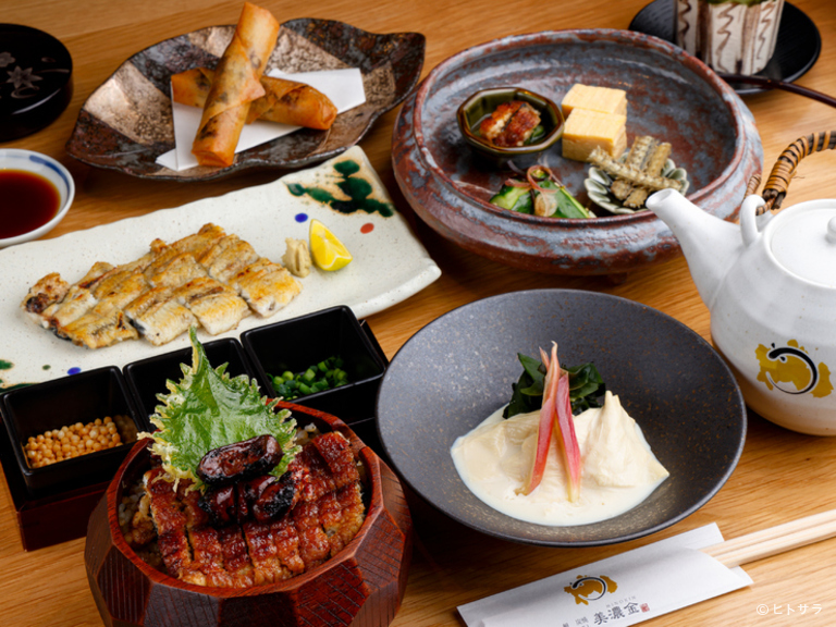 鰻 炭焼 ひつまぶし 美濃金 神田本店 _2