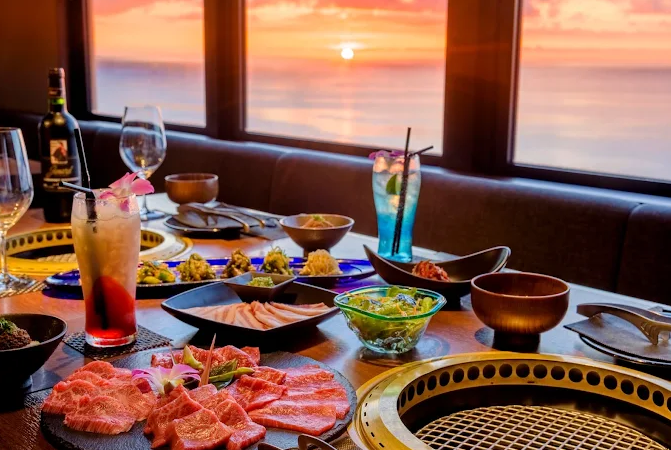 琉球　BBQ　Blue_4