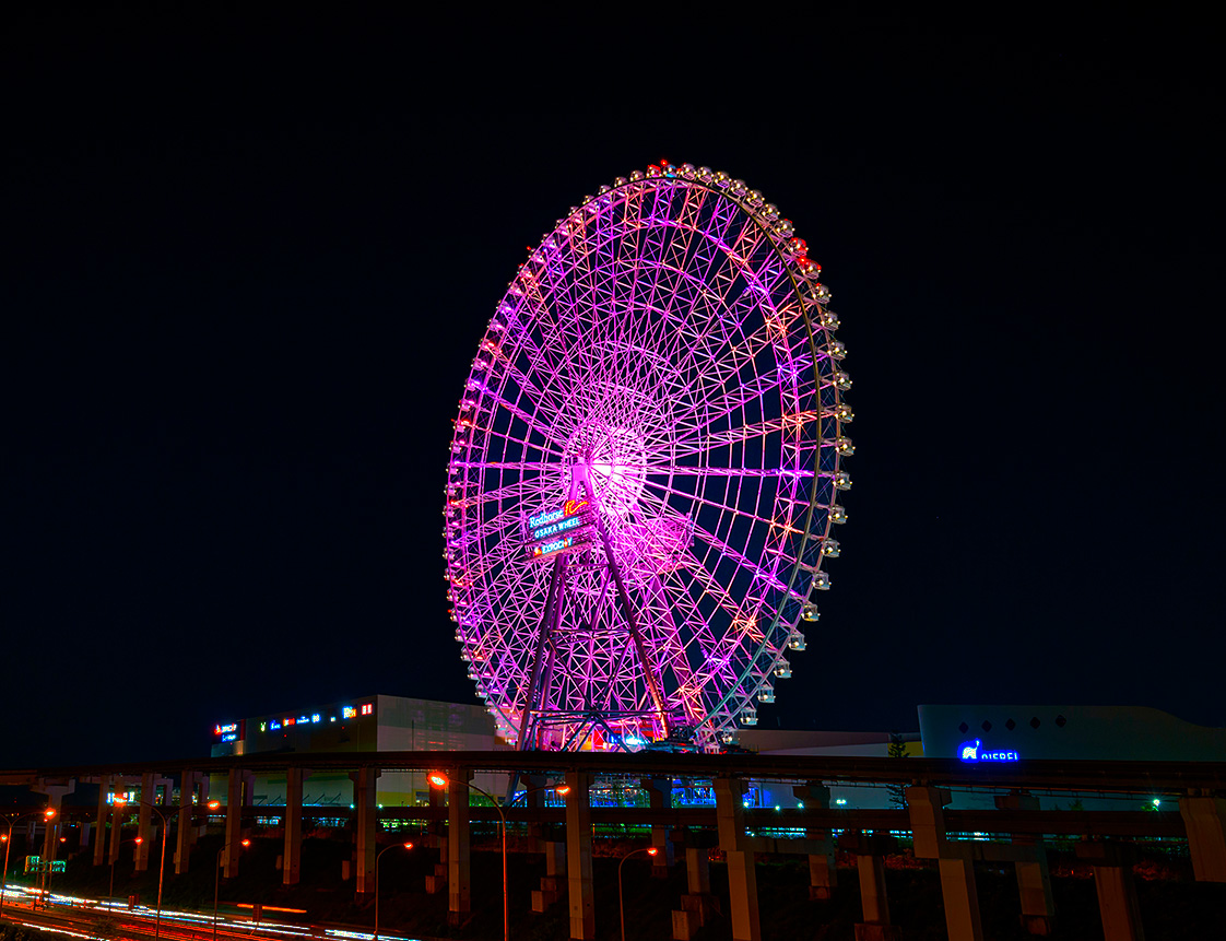 OSAKA WHEEL(オオサカホイール）日本一の大観覧車