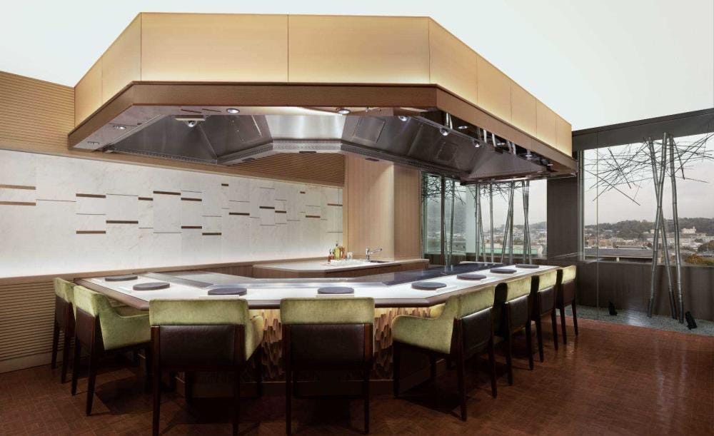 Dominique Bouchet Kyoto 「Le Teppanyaki」／ウェスティン都ホテル京都_2