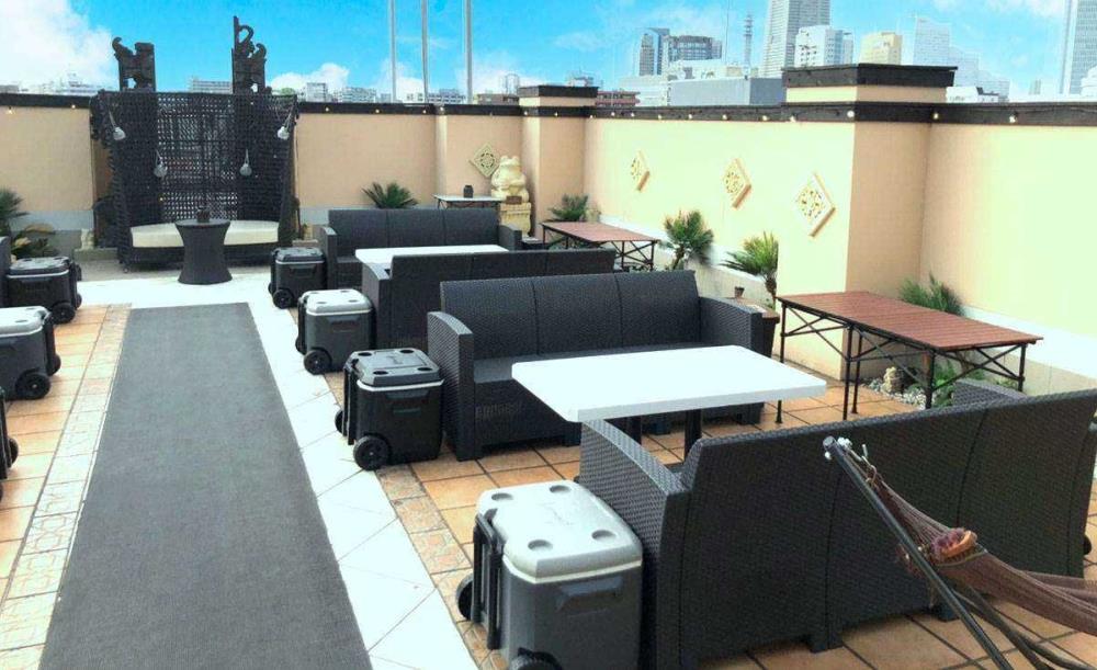 横浜 BBQ スリーモンキーズテラス横浜関内店