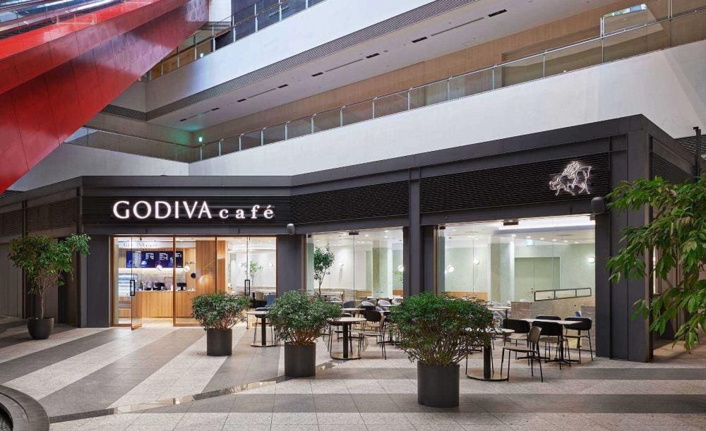 GODIVA cafe Minatomirai_3