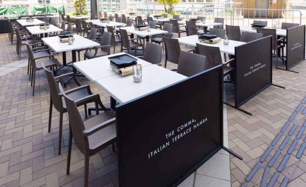 ビアガーデン&バーベキュー COMMA Terrace 大阪難波 2025