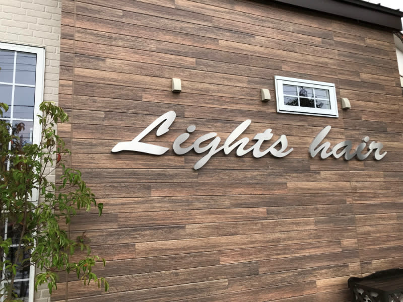 Lights hair