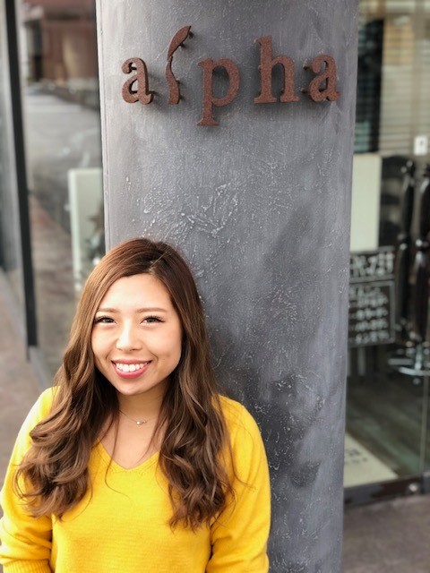 ヘアショップ アルファ_庭山 楓花