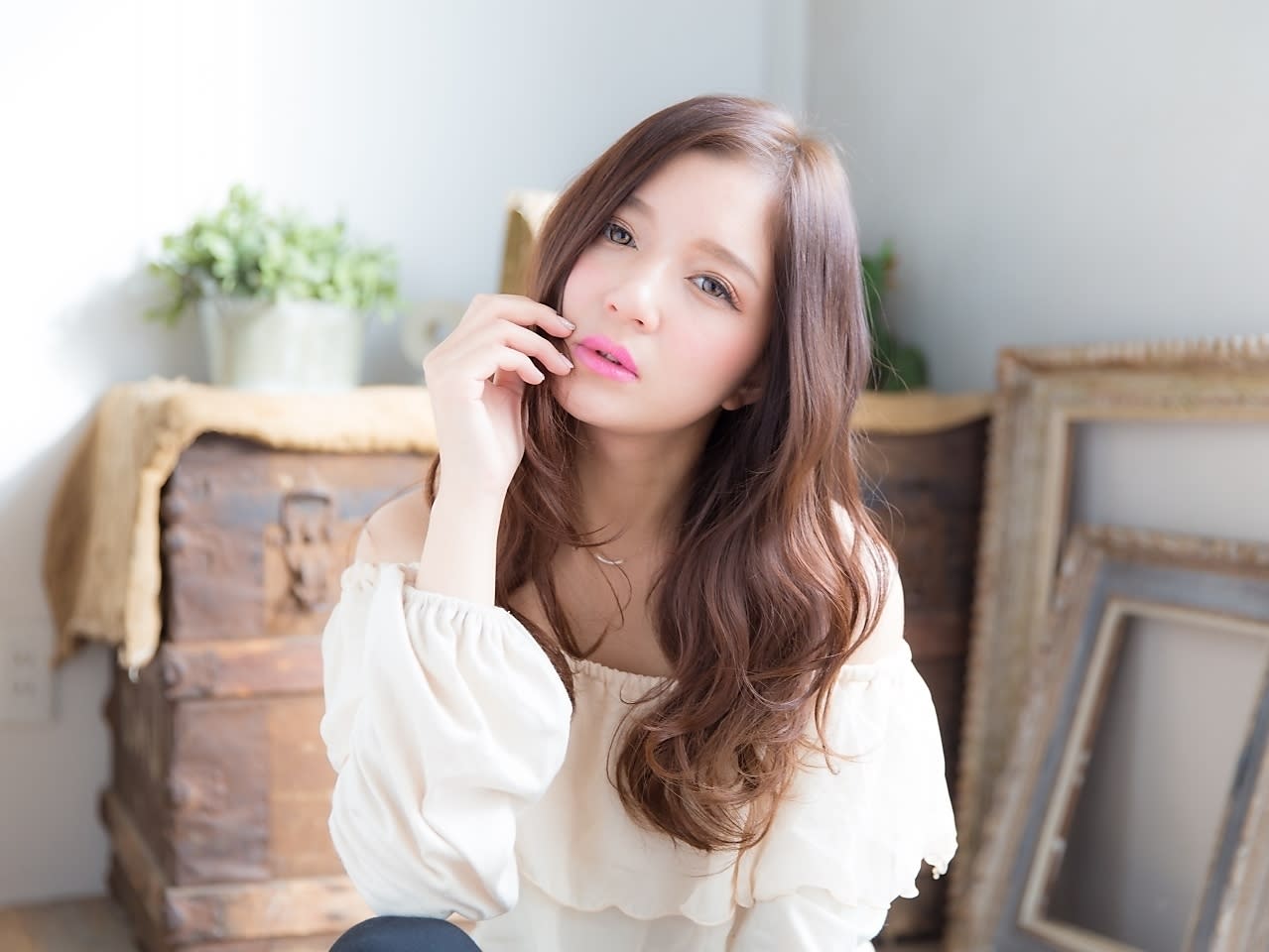 越谷レイクタウン美容院  髪質改善 個室美容室 suavis salon HANARE_1