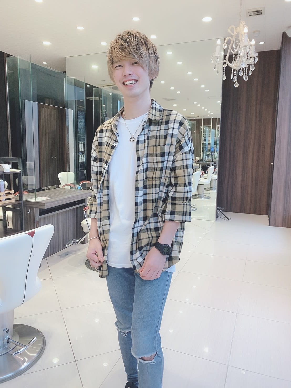 HAIR & MAKE EARTH 長久手店_澤田　航希