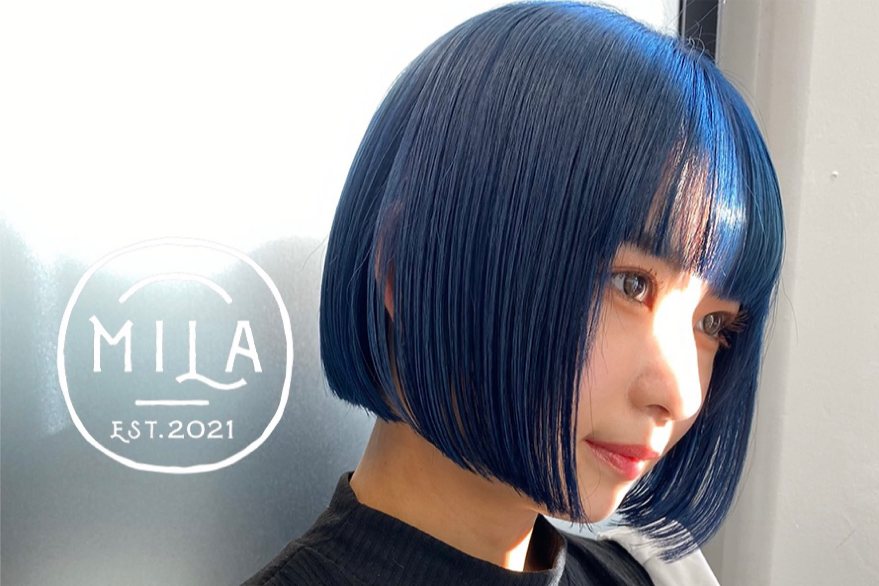 MILA銀座  ハイトーン 縮毛矯正 ヘアケア