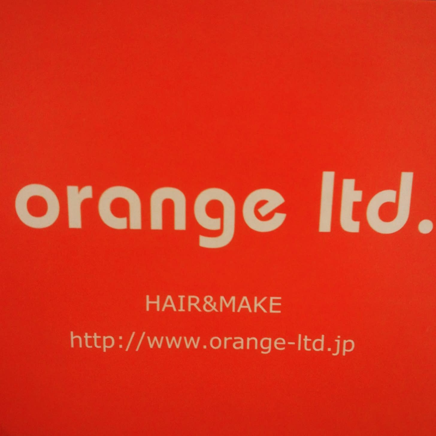 HAIR & MAKE orange_ANNY