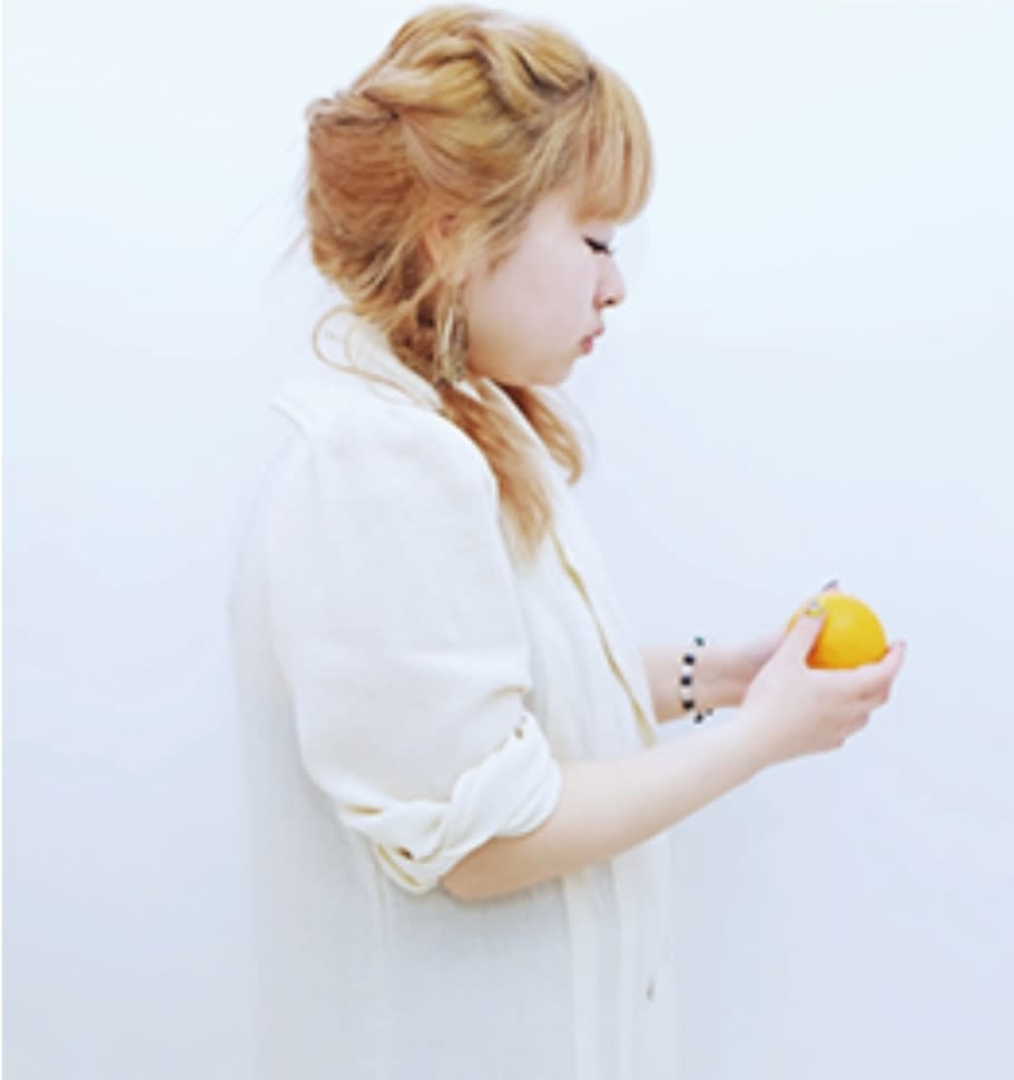 HAIR & MAKE orange_POLO