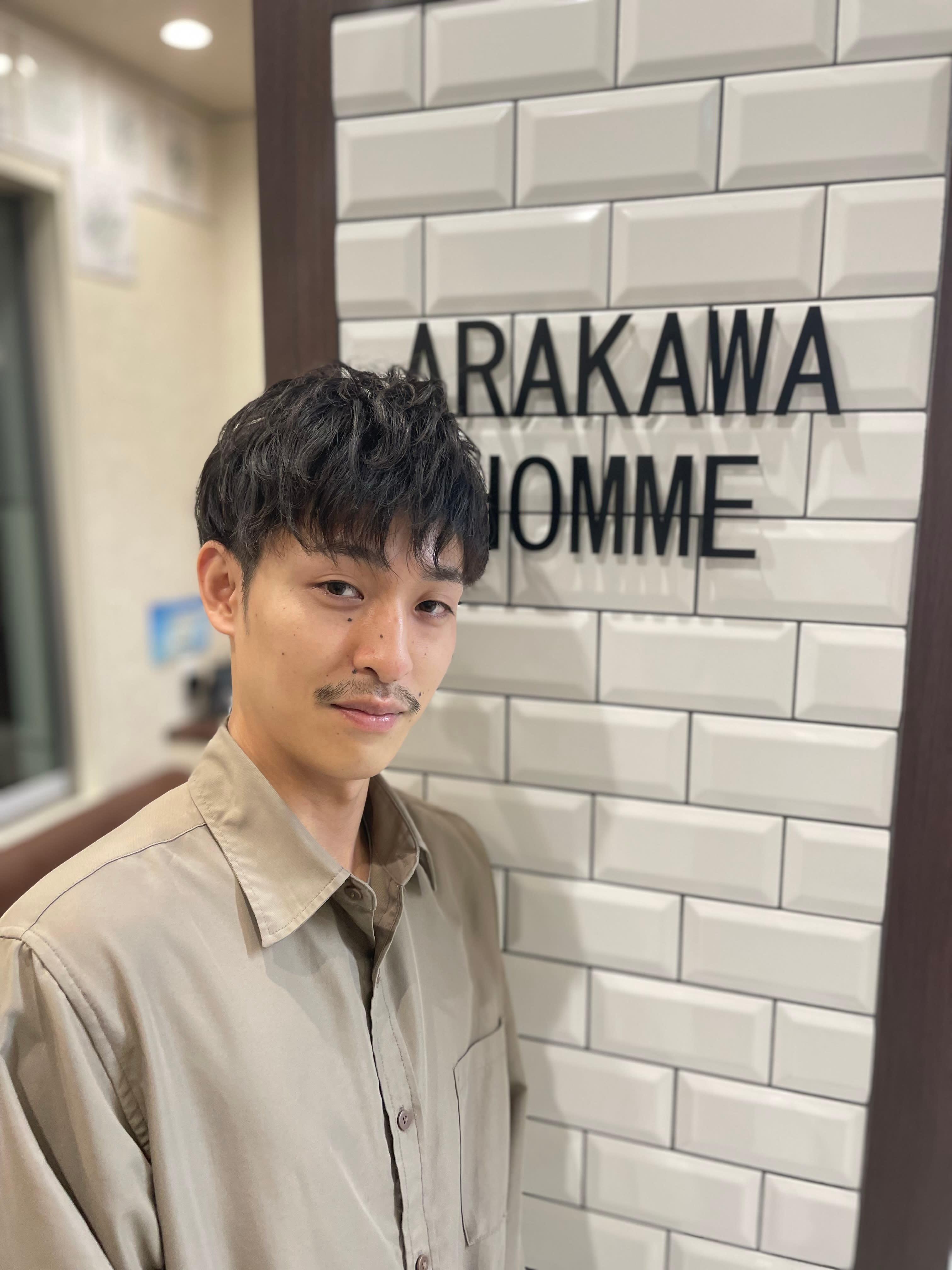 アラカワ homme_上原　啓汰