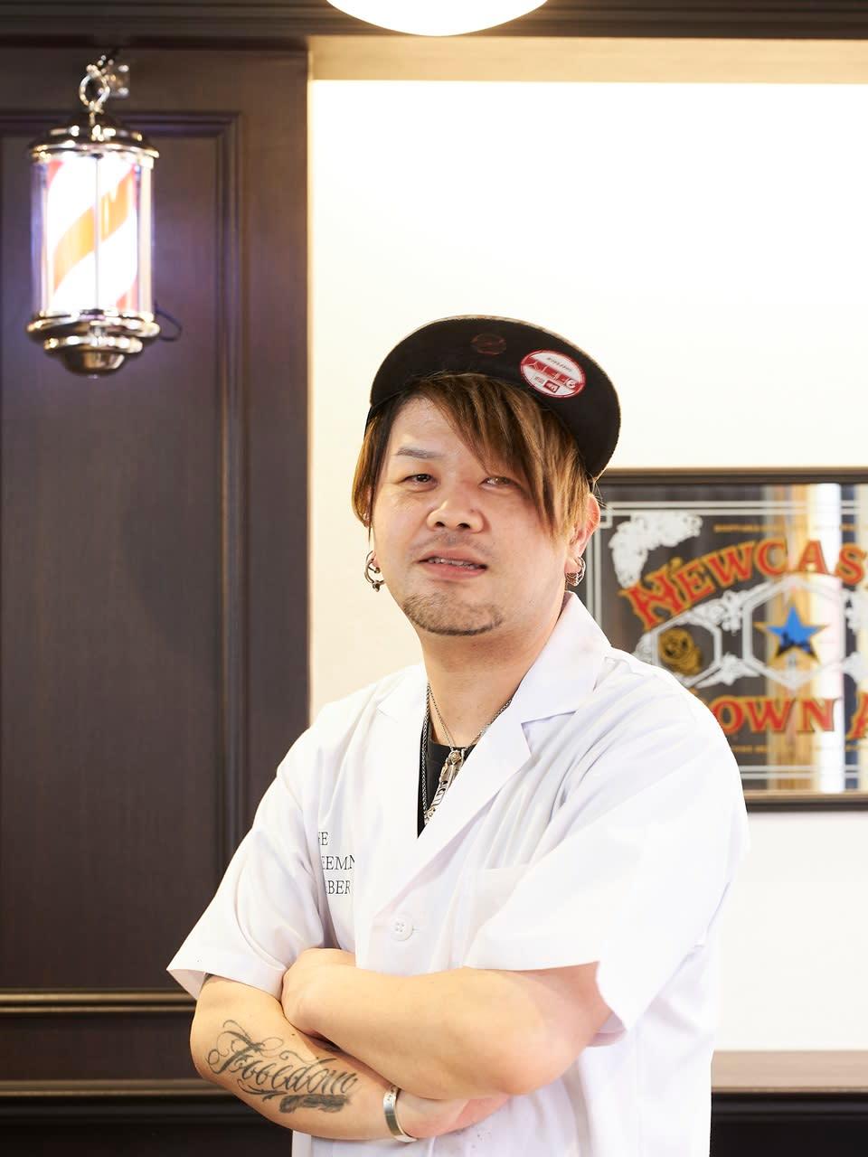 THE FREEMANS BARBER_徳田 Stylist 