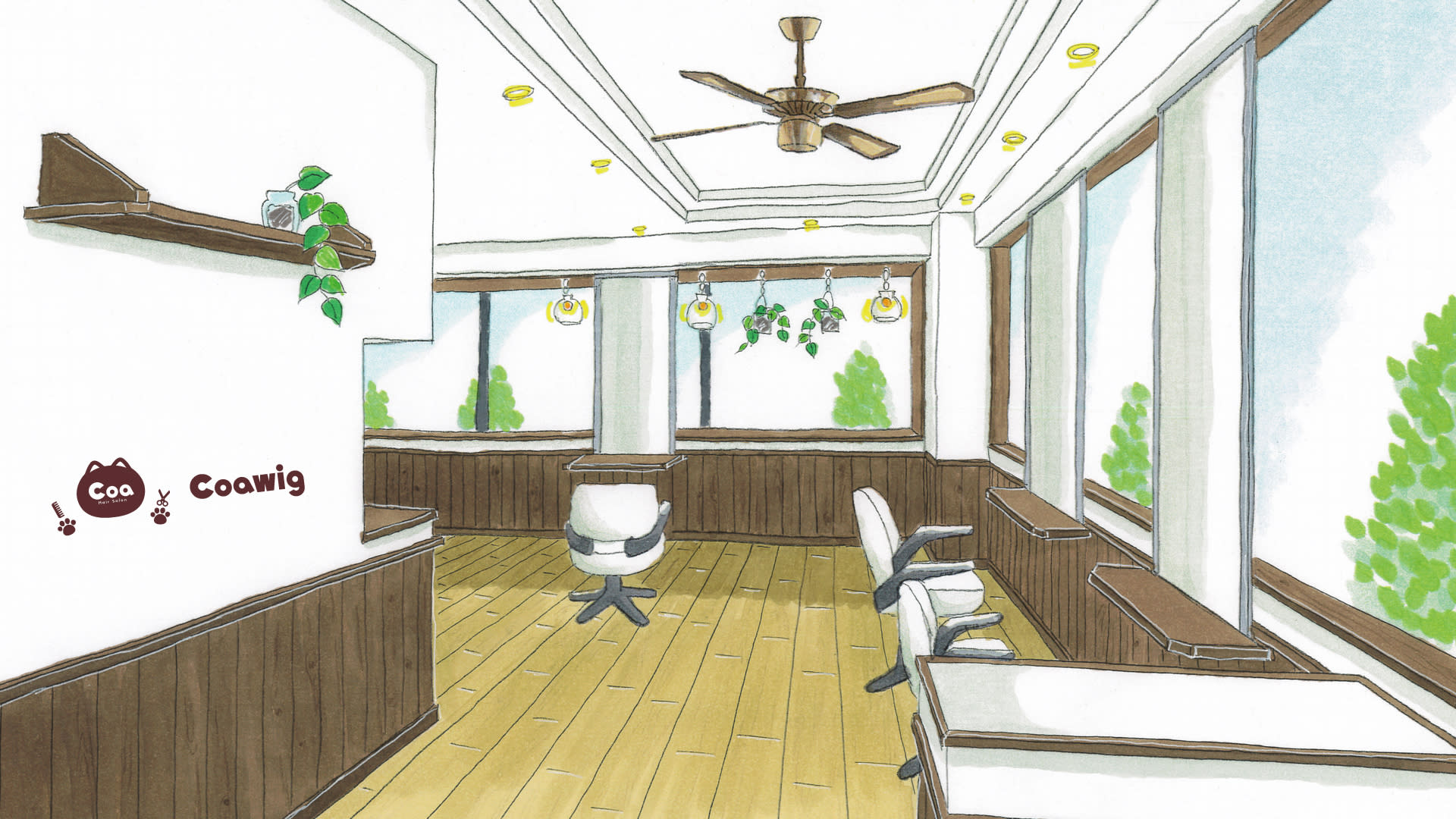 Hair salon coa