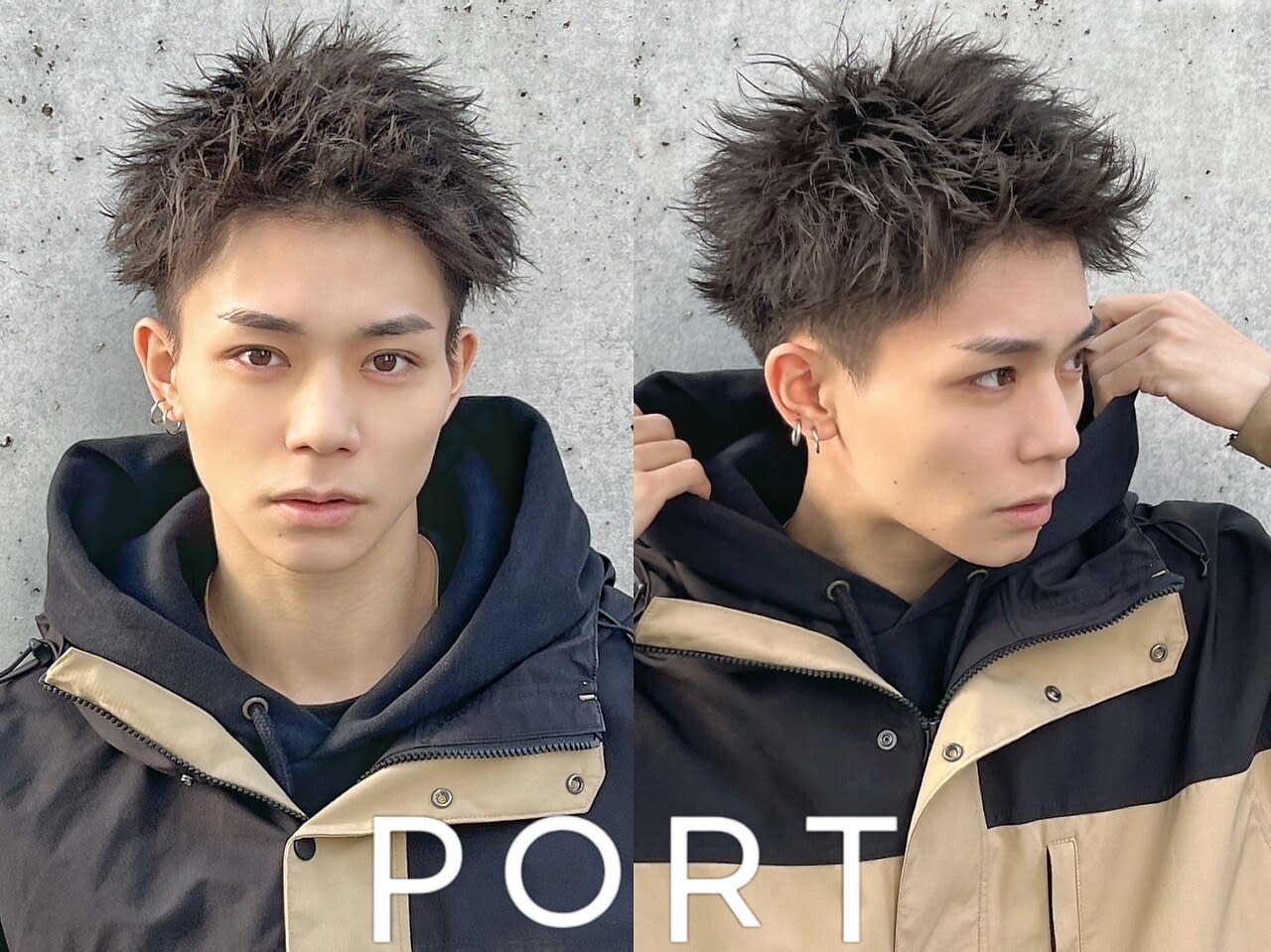 メンズサロンPORT浦和 ツイストスパイラル/波巻き/ブリーチ