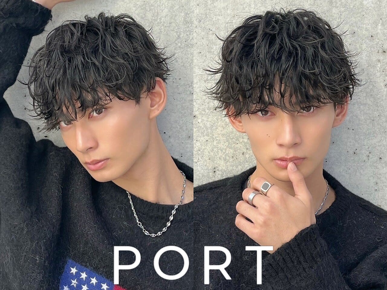 メンズサロンPORT浦和 ツイストスパイラル/波巻き/ブリーチ_2