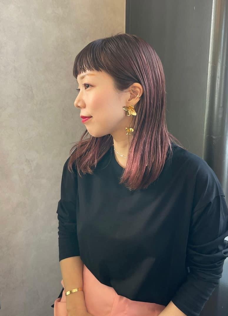 HAIR LOUNGE THREE BEE【ヘアー ラウンジ スリービー】_Fukunaga Ayako