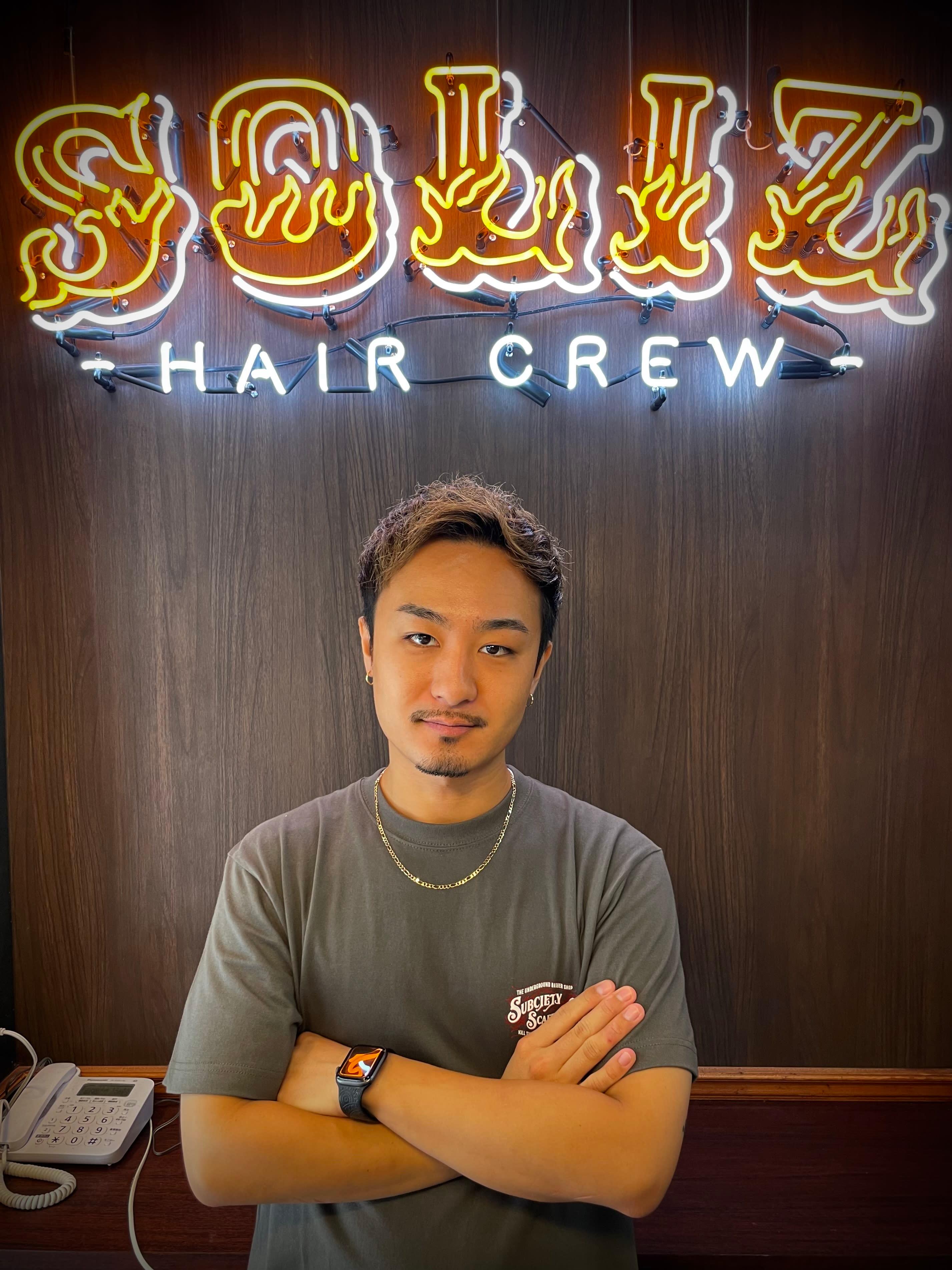 SOLIZ HAIR CREW_井草　渉