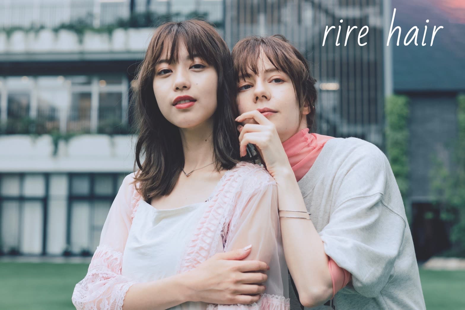 半個室 rire hair 千早店