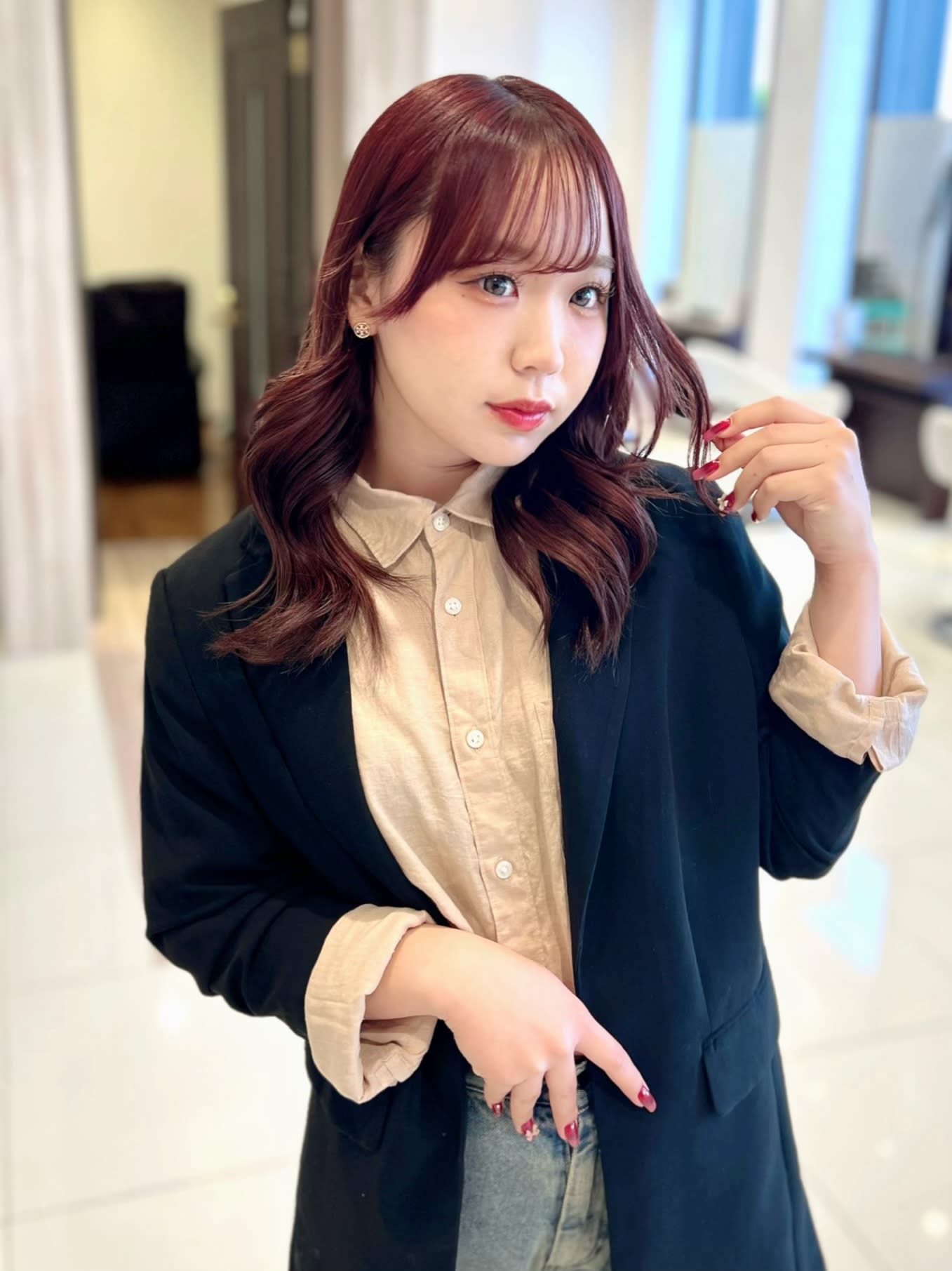 EARTH coiffure beauté 前橋店_シミズ　セイナ