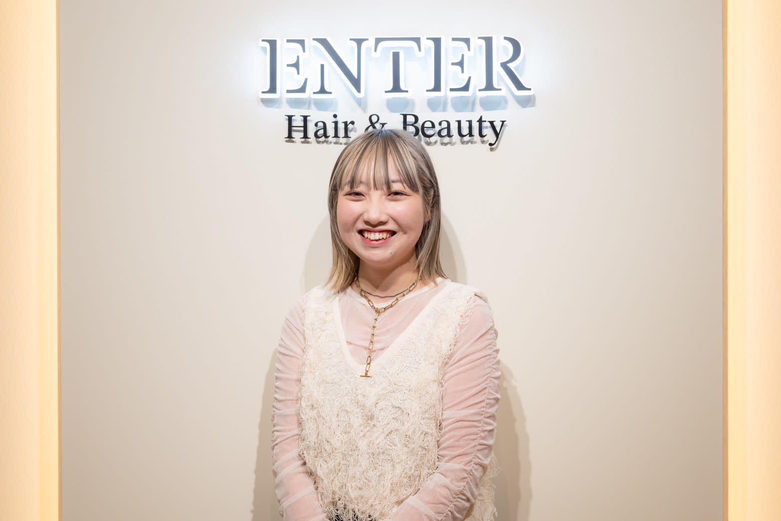 ENTER 天神店 髪質改善/ケアブリーチ/ダブルカラー_片山 紗瑛