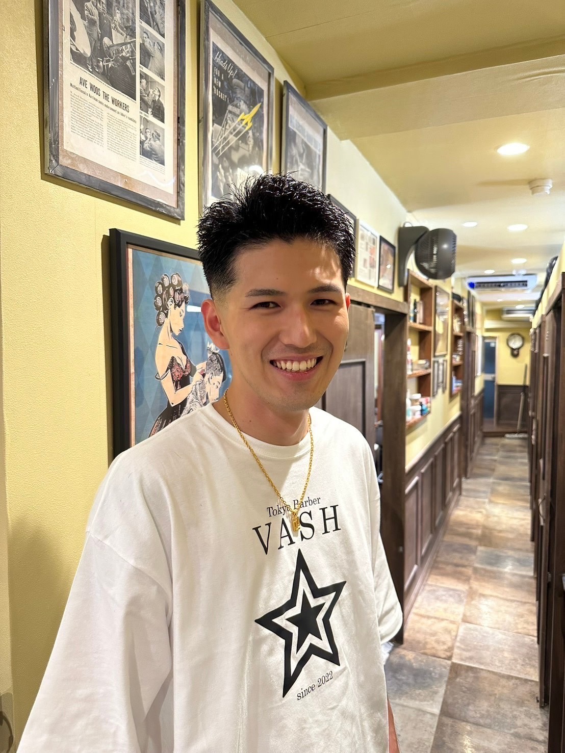 Tokyo Barber VASH 北千住店_志賀隼樹