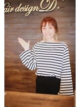 Hair design D. ulu 宇都宮【ヘアーデザイン ディードット ウル】_金田　麻奈美