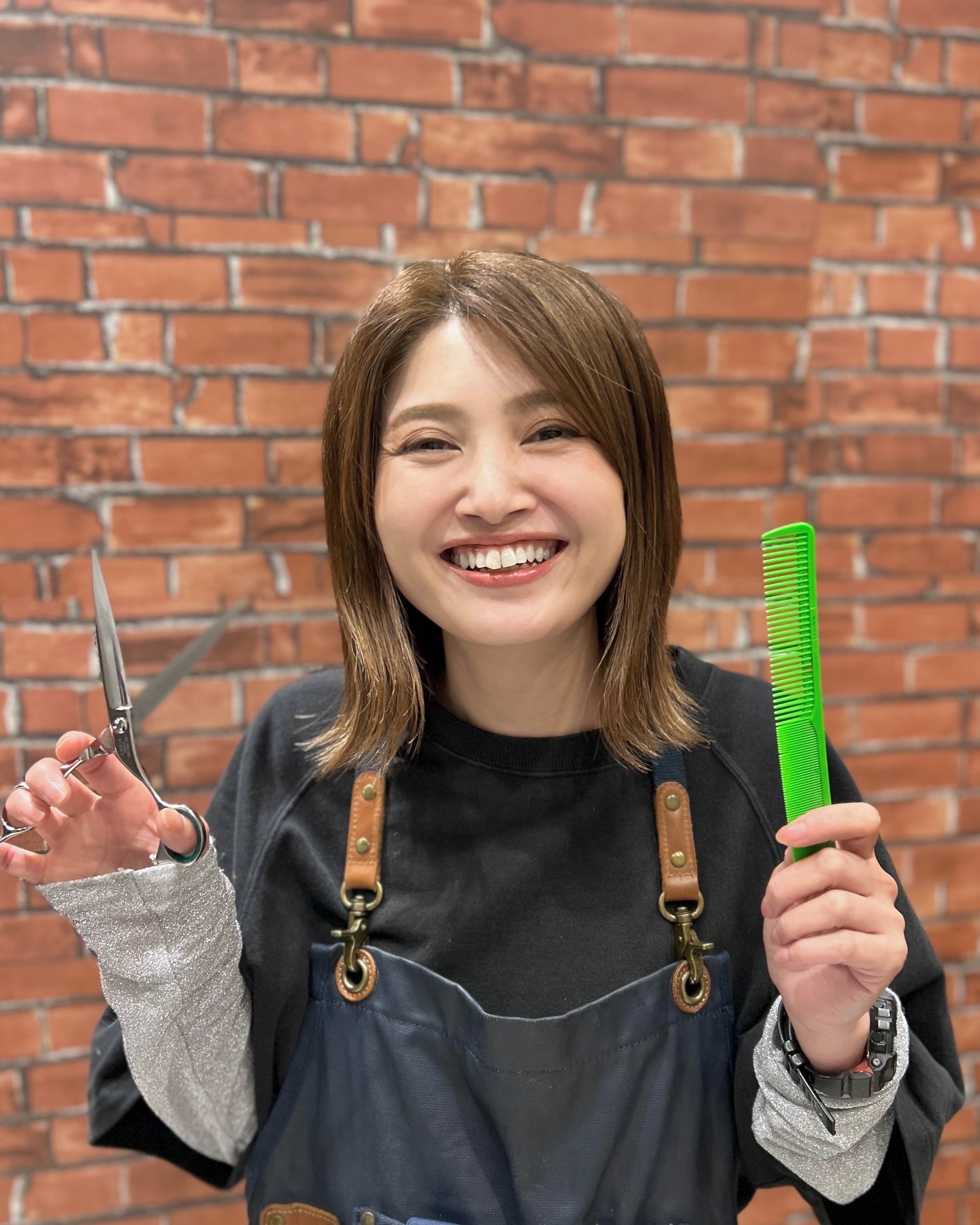 HAIR & MAKE EARTH 八戸店_加藤　梨絵