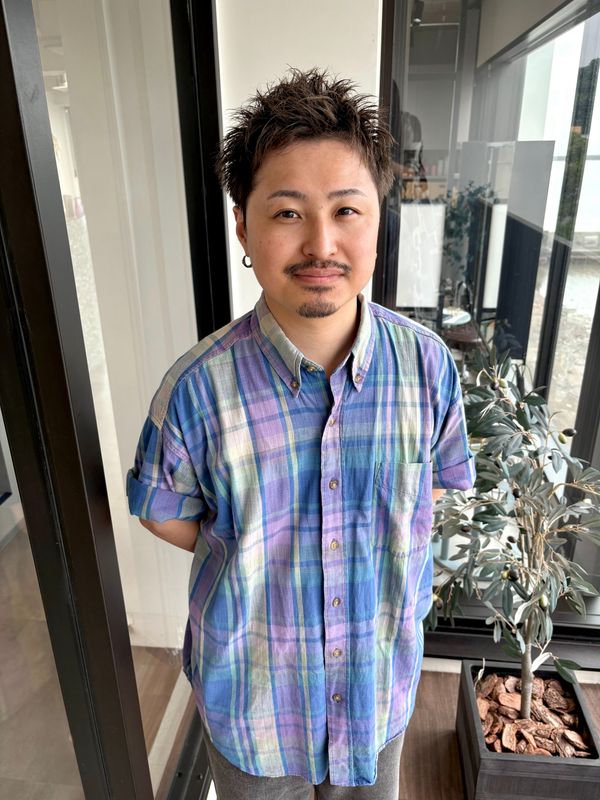 半個室型美容室 Sourire 西大分店_柏矢　竜彦