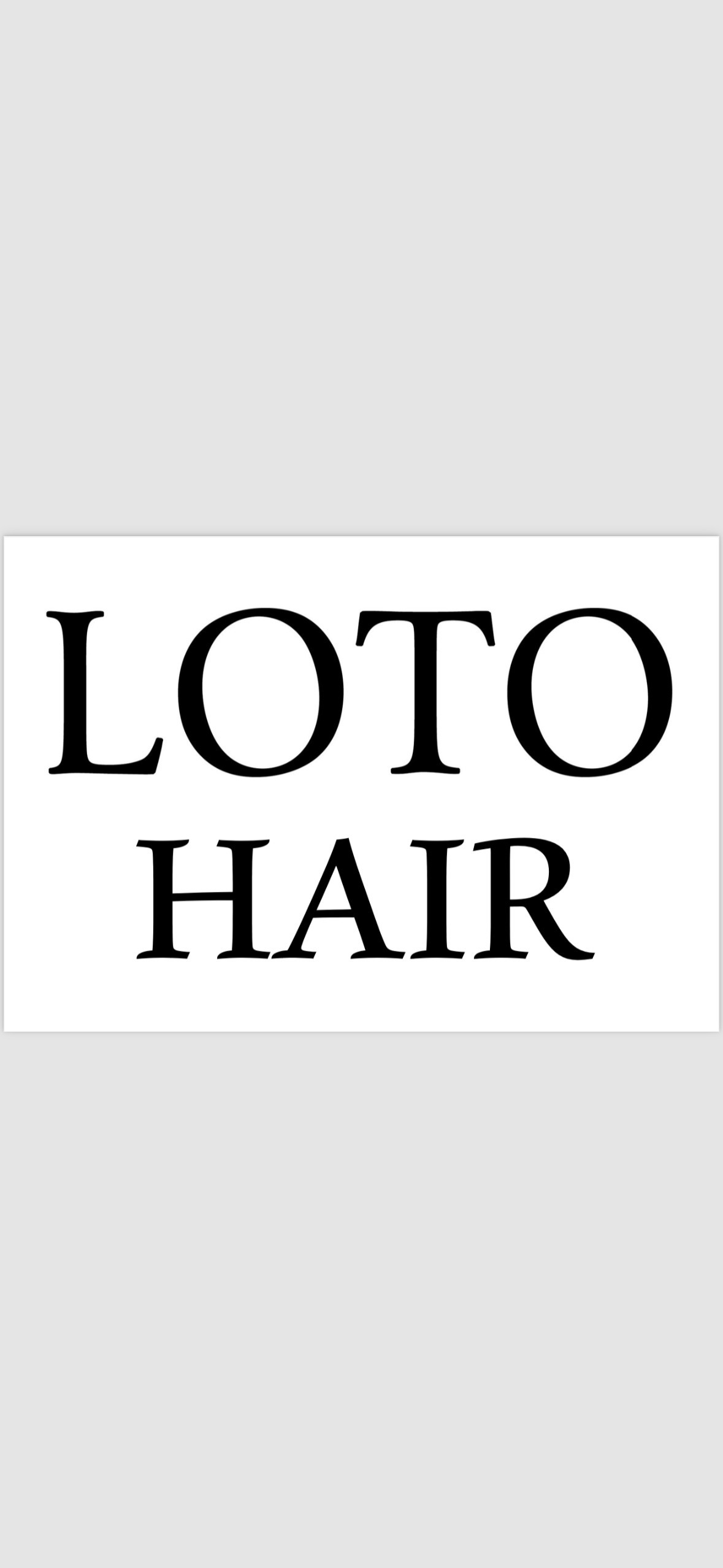 LOTO HAIR_KITADA