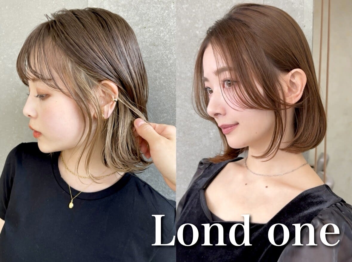 Lond one 縮毛矯正/髪質改善/ダブルカラー/レイヤーカット/ボブ 神戸三宮【ロンドワン】