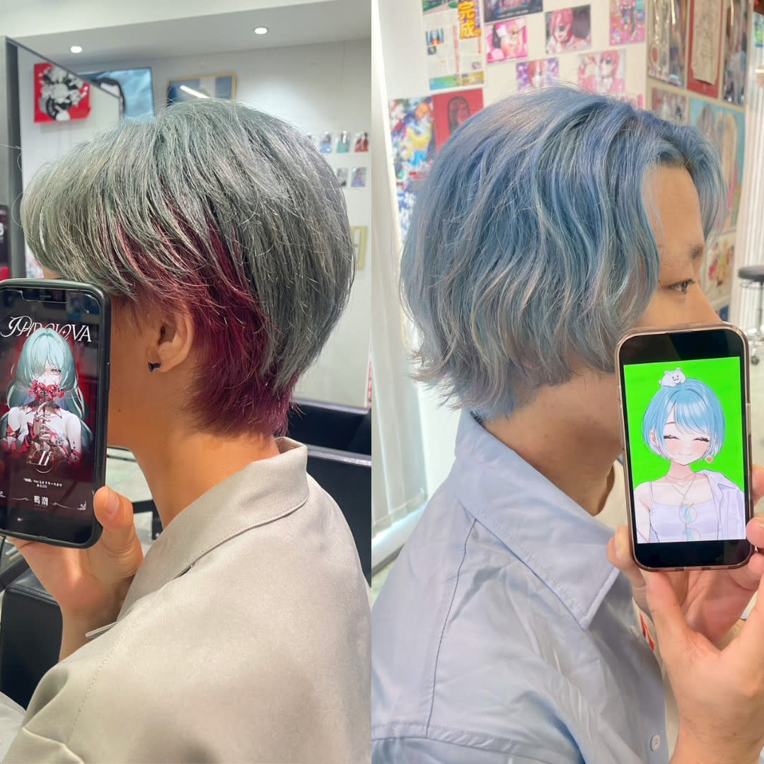 TOKYO OTAKU HAIR【オタクヘアー】 ケアブリーチ ダブルカラー インナーカラー