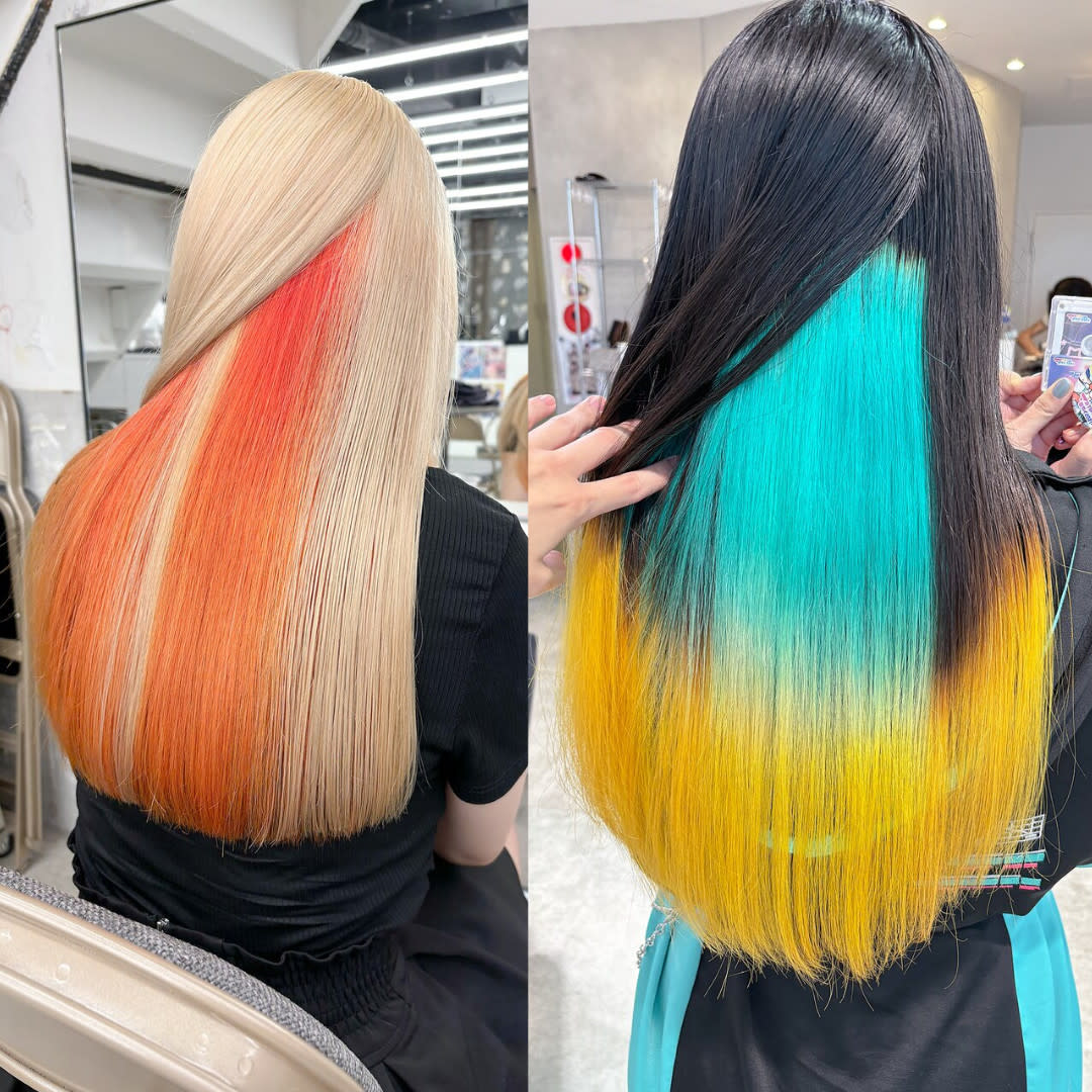 TOKYO OTAKU HAIR【オタクヘアー】 ケアブリーチ ダブルカラー インナーカラー_2