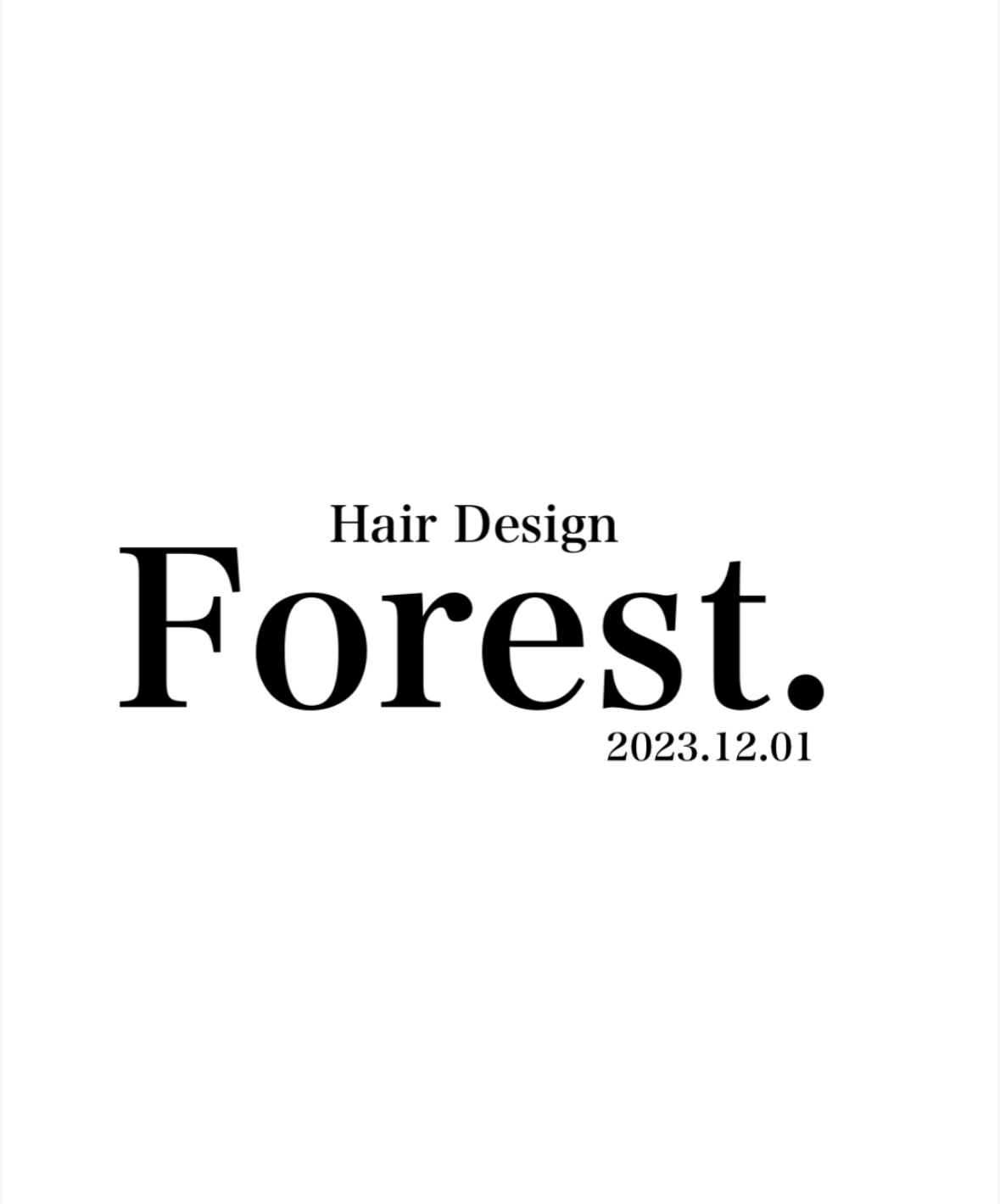 Hair Design Forest. -髪質改善- 流山おおたかの森_加藤　法紘