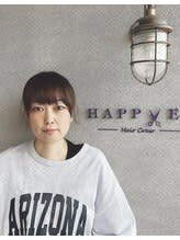 HAPPYEL hair crew_三宅 恵
