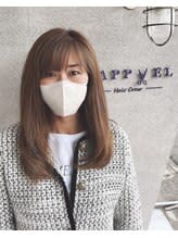 HAPPYEL hair crew_河本 美樹