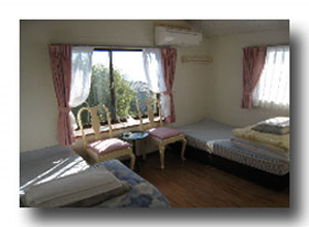 花と緑に囲まれたお宿 青い風ガーデン