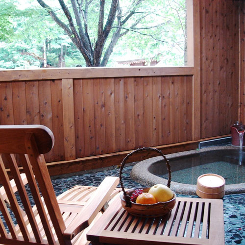 三国峠温泉　御宿本陣　特室　雪月風花・月見庵　雪見庵