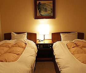 北アルプスを望む露天風呂の宿　ひがしだて