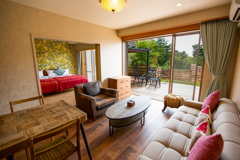 ペットと泊まる　ＣＡＲＯ　ＦＯＲＥＳＴＡ　那須高原　ＶＯＬＰＥ