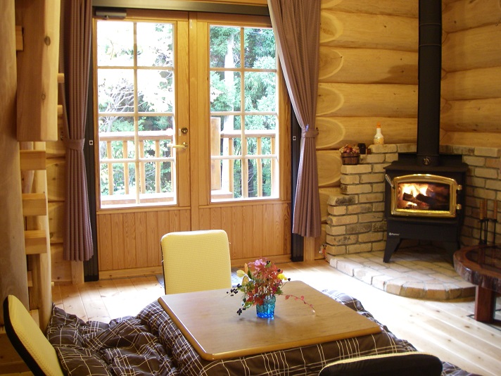 ペットと泊まれるログハウス貸し別荘 ゆがふ“あけの”