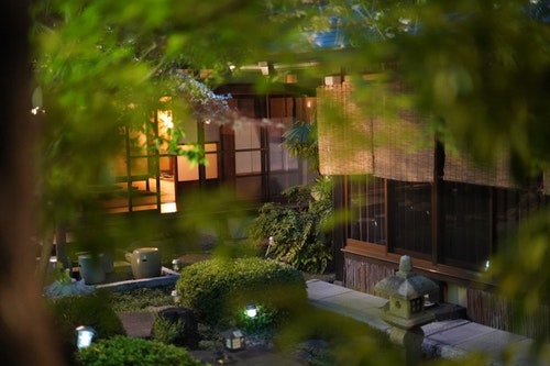 100y kyoto traditional villa with big garden観月荘 ^