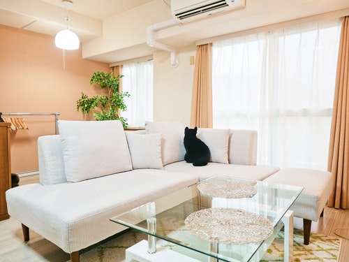 エメラルドグリーン中の島/民泊