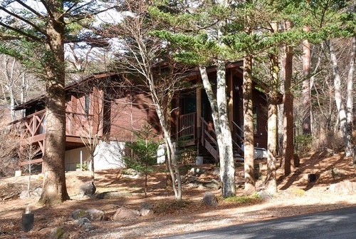 那須高原　プライムコテージ　ログキャビン　＾